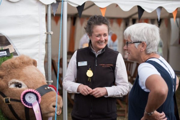 Deborah Flynn, Director with client local agricultural show